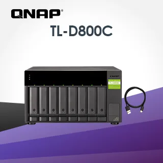 QNAP 威聯通 TL-D800S 8-bay桌上型多通道 SATA 6Gb/s JBOD 高效能儲存擴充設備 歷史價格詳細信息