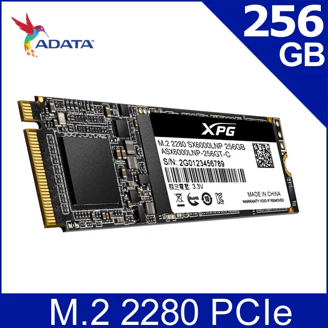 ADATA 威剛 XPG SX6000 Lite 512G M.2 PCIe SSD固態硬碟《附散熱片》 歷史價格詳細信息