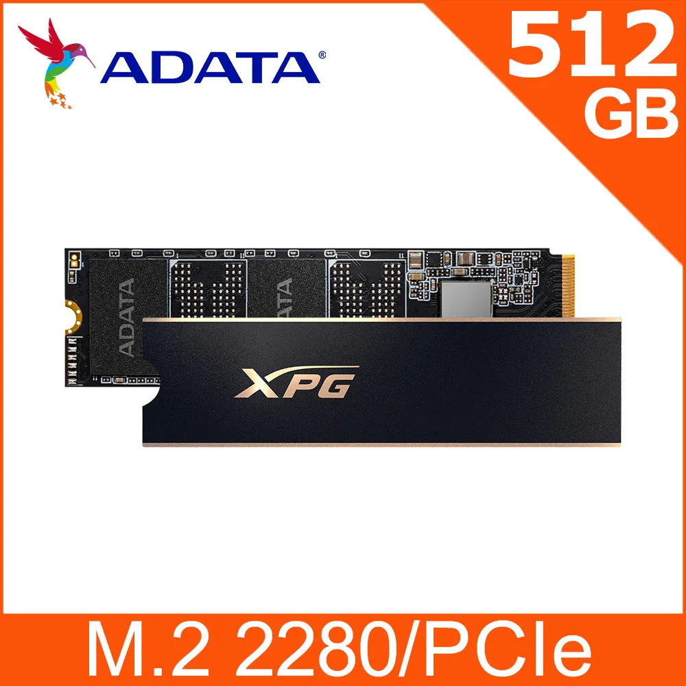 ADATA 威剛 XPG GAMMIX S60 PRO 512G PCIe 4.0 Gen4x4 M.2 SSD《黑》 歷史價格詳細信息