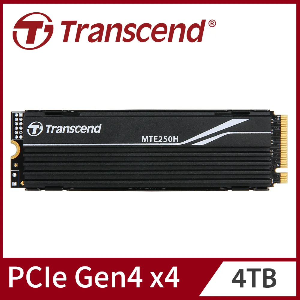 Transcend 創見 MTE250S 4TB M.2 2280 PCIe Gen4x4 SSD固態硬碟(TS4TMTE250S) 歷史價格詳細信息
