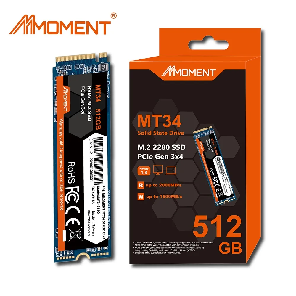 Moment PCIe Gen 3x4 SSD固態硬碟512GB 歷史價格詳細信息