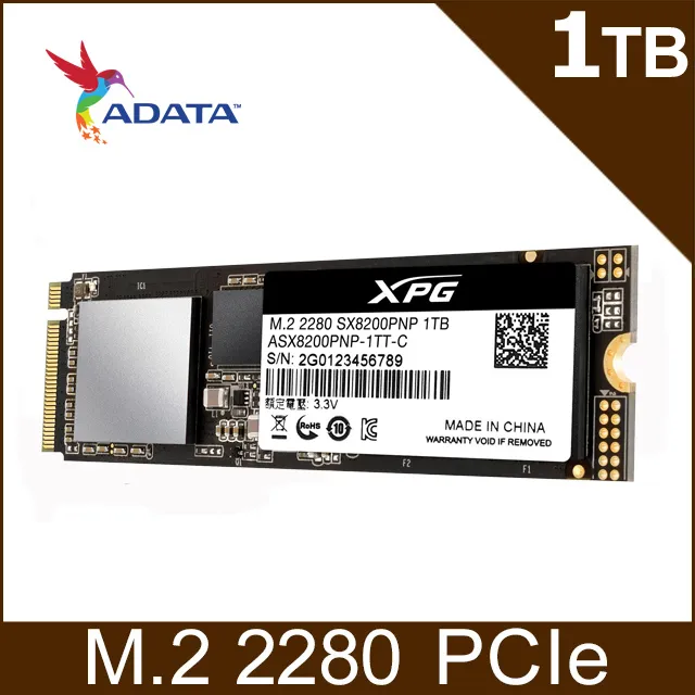 威剛 XPG SX8200 Pro 1TB M.2 PCIe 2280 歷史價格詳細信息