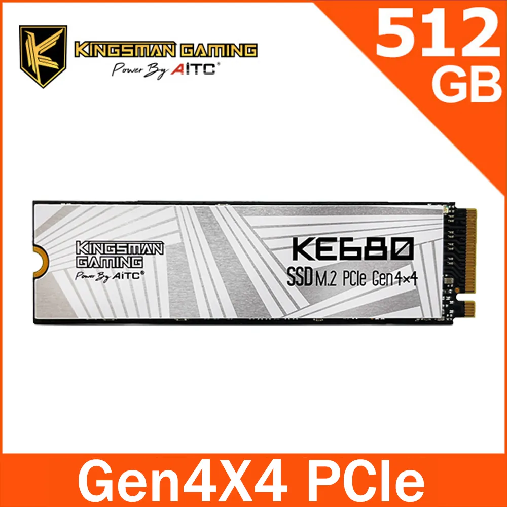 AITC 艾格 KINGSMAN KE680 2TB M.2 PCIe NVMe Gen4x4 SSD固態硬碟 歷史價格詳細信息