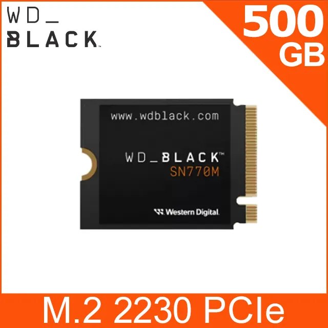 WD Black SN770 500GB M.2 2280 PCIe 4.0 NVMe SSD 固態硬碟 (WD-SN770-500G) 歷史價格詳細信息