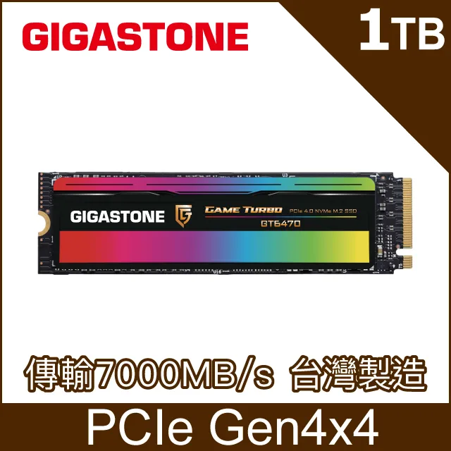 GIGASTONE GT6470 1TB PCIe Gen4 GAME TURBO  [全新免運][編號 X28637] 歷史價格詳細信息
