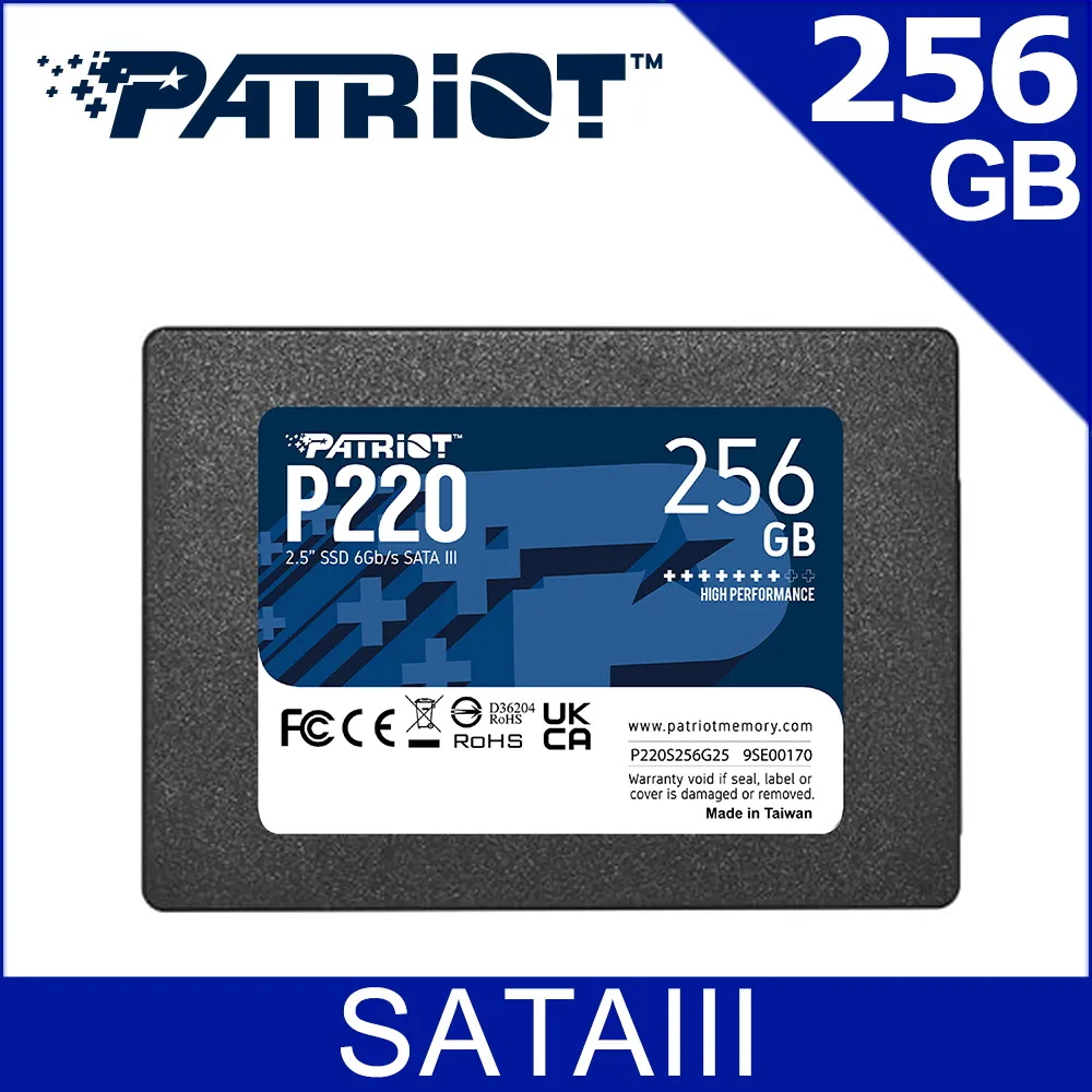【PATRiOT 博帝】P220 SATA III 2.5吋 512GB SSD固態硬碟 歷史價格詳細信息