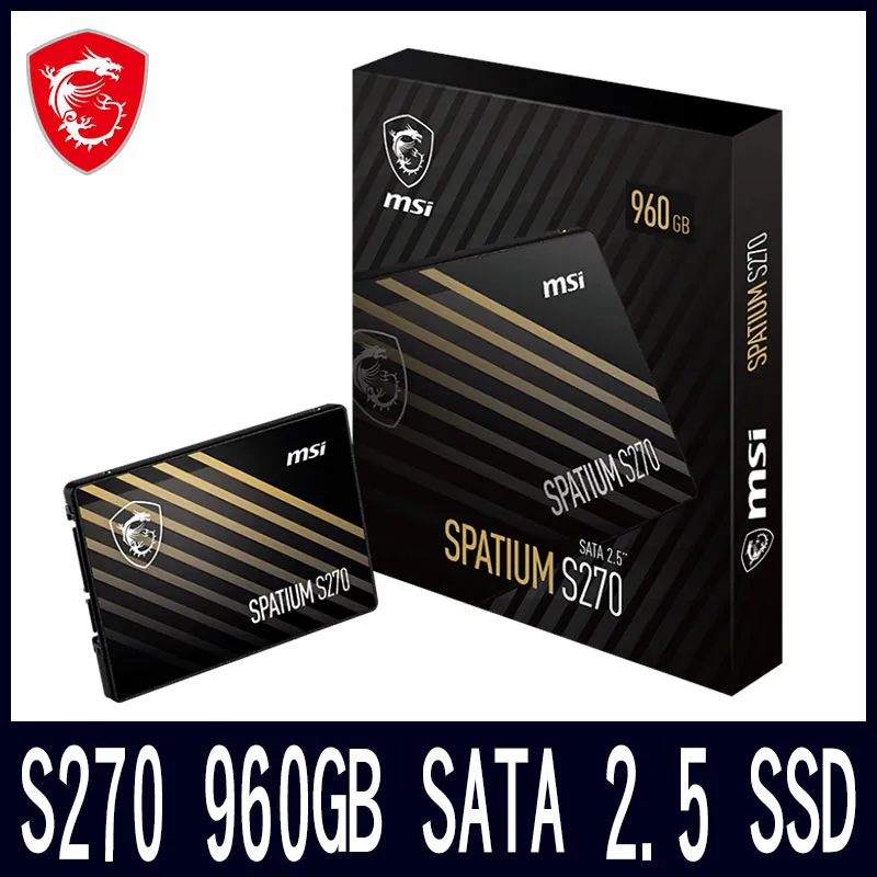 MSI 微星SPATIUM S270 960GB SATA 2.5-限時促銷 歷史價格詳細信息