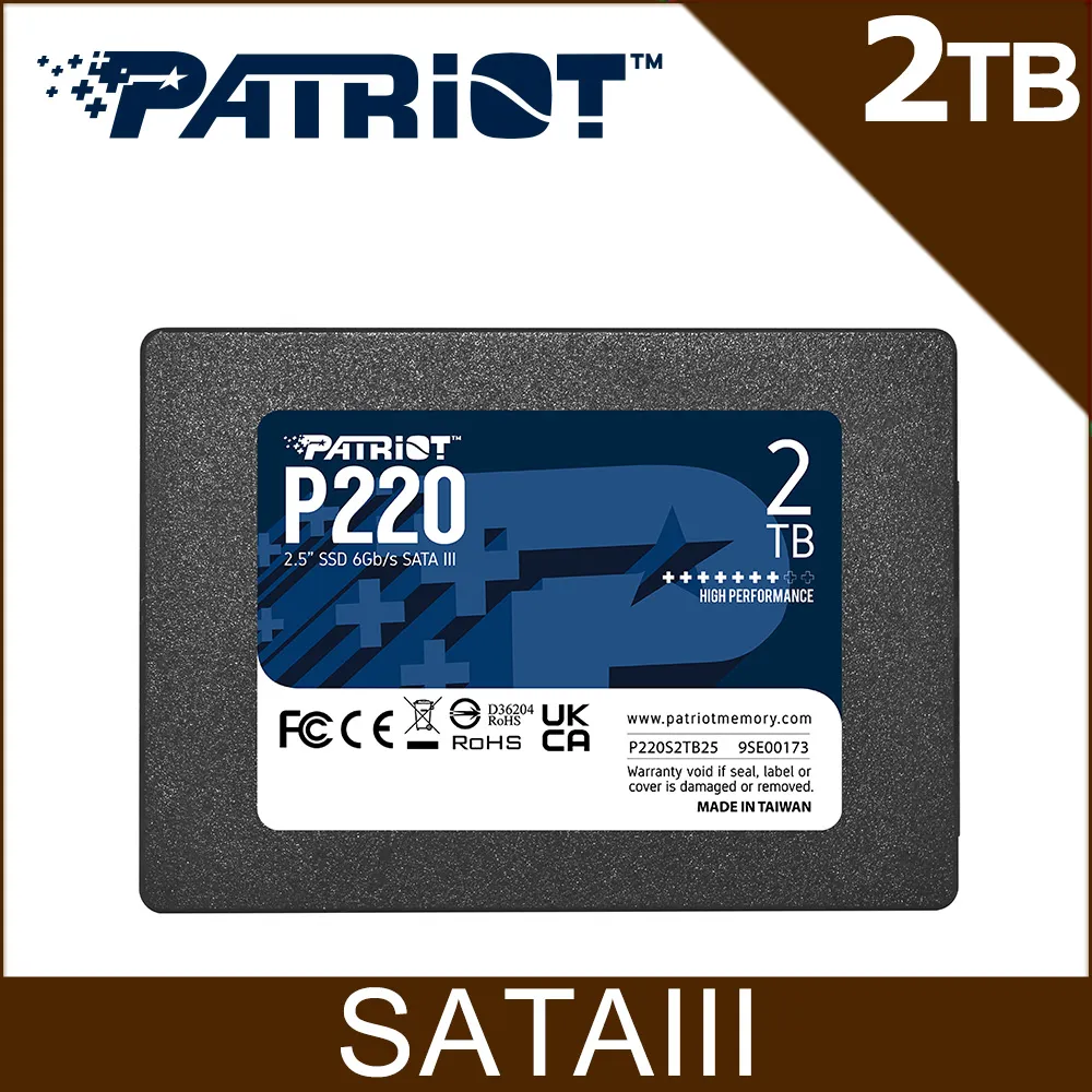 【PATRiOT 博帝】P220 SATA III 2.5吋 512GB SSD固態硬碟 歷史價格詳細信息