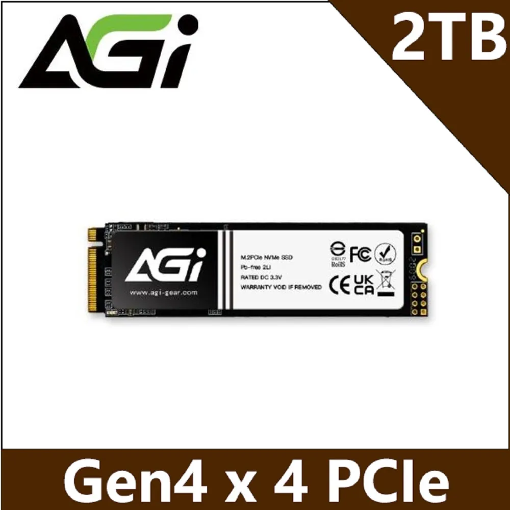 AGI亞奇雷 AI838 1TB M.2 PCIe Gen4 NVMe 固態硬碟 歷史價格詳細信息