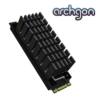 Archgon M.2 2280 SSD固態硬碟 散熱片/高效能導熱膠/雙面散熱器 HS-1110 (共3色) 歷史價格詳細信息