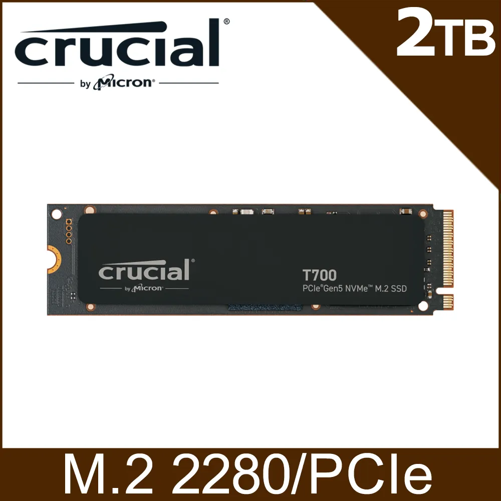 美光 Micron Crucial T700 2TB PCIe Gen5 NVMe M.2 SSD (CT2000T700SSD3) 歷史價格詳細信息
