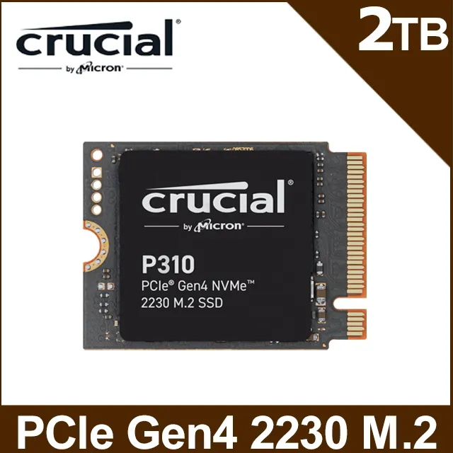 Crucial P310 2TB PCIe Gen4 NVMe 2230 M.2 SSD CT2000P310SSD2 歷史價格詳細信息