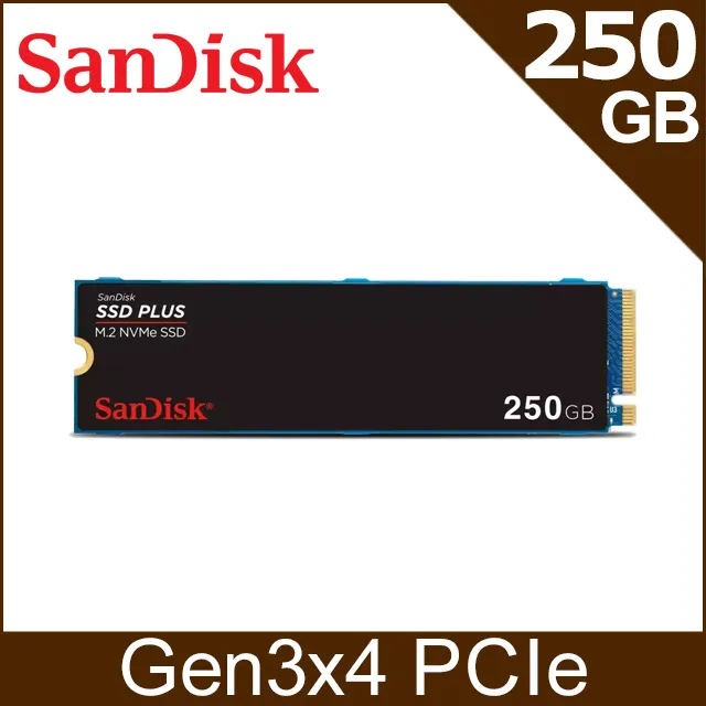 SanDisk SSD Plus 250GB M.2 2280 PCIe Gen3x4 SSD固態硬碟 歷史價格詳細信息