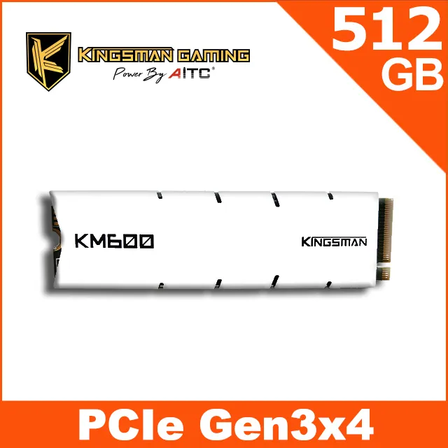 【AITC】艾格 KINGSMAN KM600 ULTRA SSD 512GB M.2 2280 PCIe 固態硬碟 歷史價格詳細信息