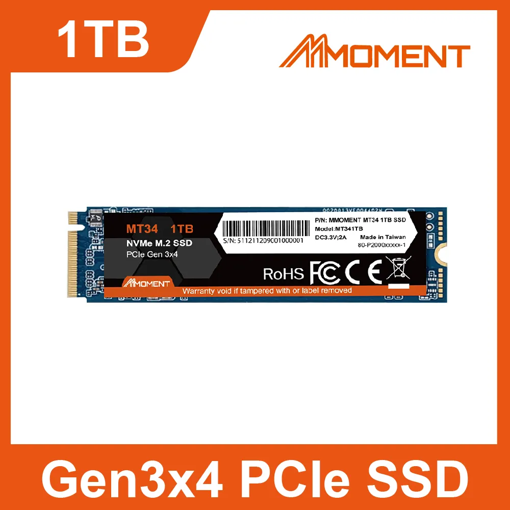 Moment PCIe Gen 3x4 SSD固態硬碟512GB 歷史價格詳細信息