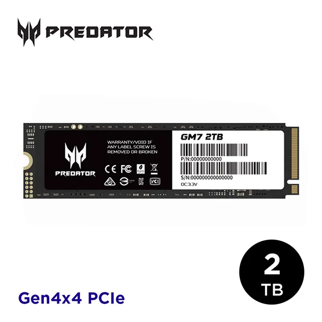 ACER Predator GM7 1TB M.2 PCIe Gen4x4 固態硬碟 全新品????門市優惠價1800 歷史價格詳細信息