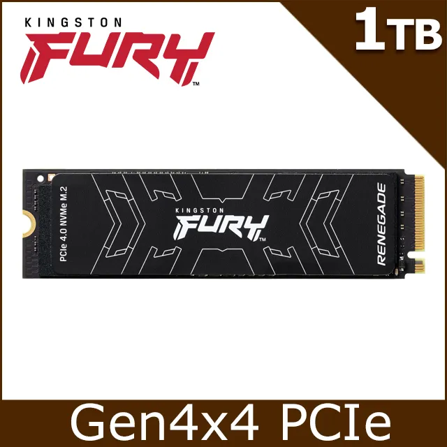 Kingston 金士頓 FURY Renegade SFYRS/1000G PCIe 4.0 NVMe M.2 SSD 歷史價格詳細信息