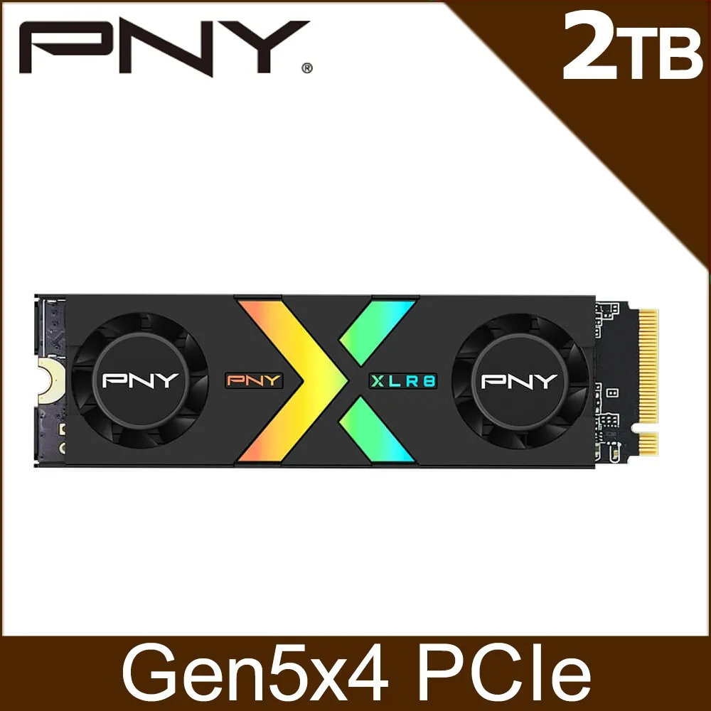 PNY CS3150 2TB ARGB雙風扇散熱模組 M2.2280 Nvme GEN5x4 SSD固態硬碟 歷史價格詳細信息