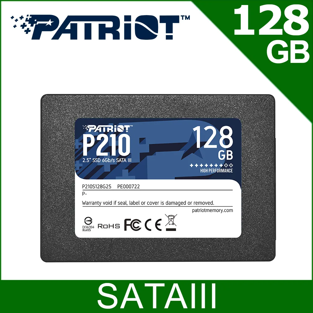 Patriot美商博帝 P210 2TB 2.5吋 SSD固態硬碟 歷史價格詳細信息