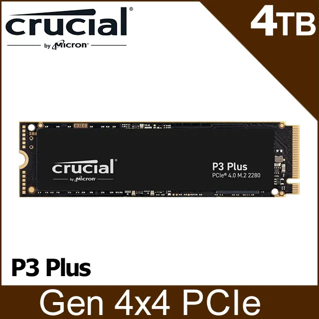 Micron 美光 Crucial P3 PLUS 4TB M.2 PCIe 2280 SSD 固態硬碟 /紐頓e世界 歷史價格詳細信息