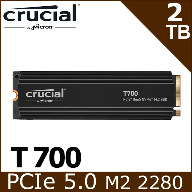 美光 Micron Crucial T700 2TB PCIe Gen5 NVMe M.2 SSD (CT2000T700SSD3) 歷史價格詳細信息