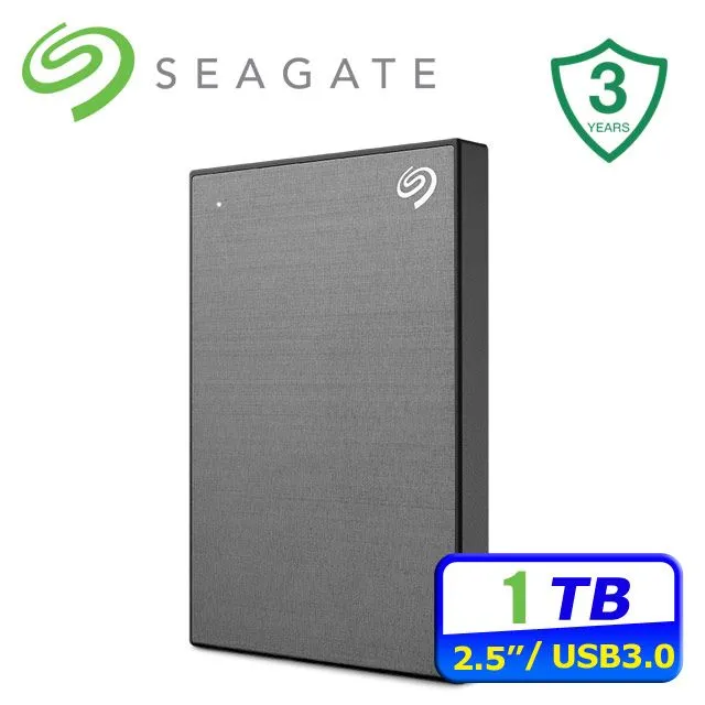 Seagate One Touch 1TB 2.5吋行動硬碟-極夜黑(STKY1000400) 歷史價格詳細信息