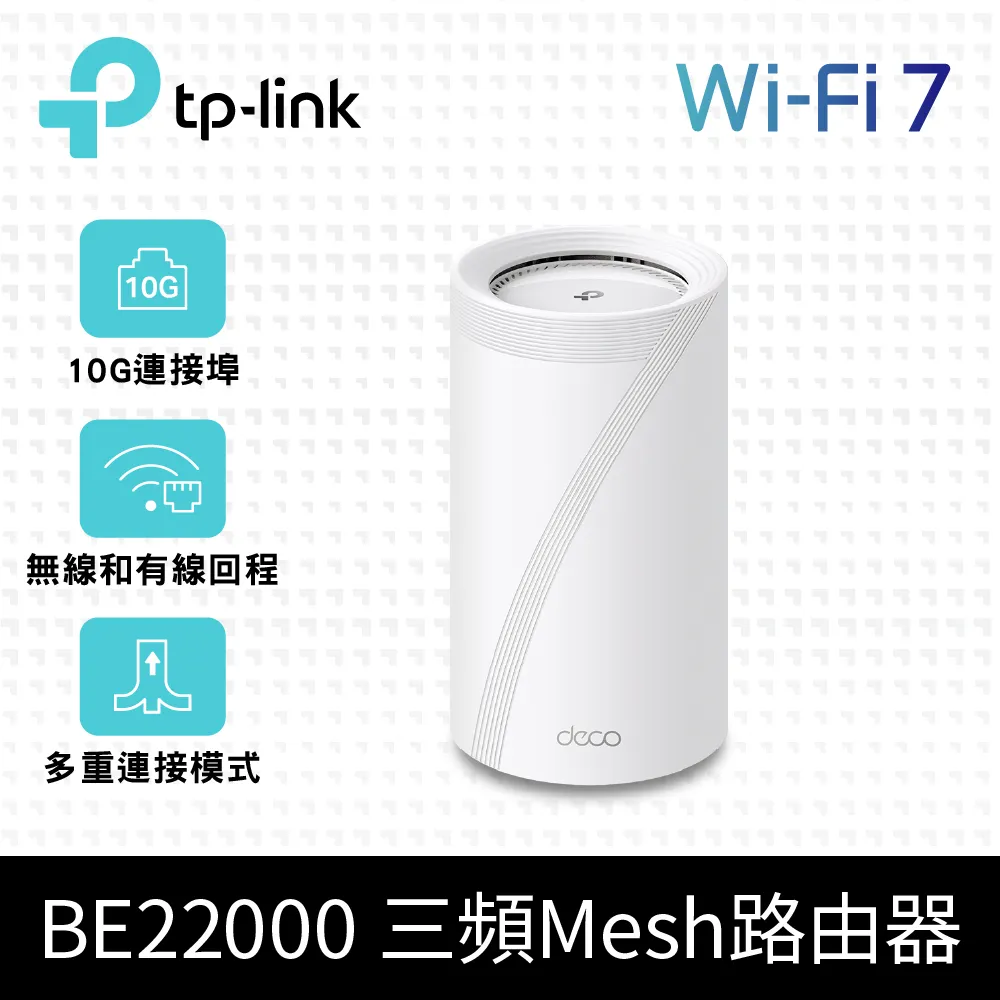 TP-Link Deco BE85 BE22000 wifi7 三頻 wifi分享器 6GHz頻段 無線網路 路由器 歷史價格詳細信息