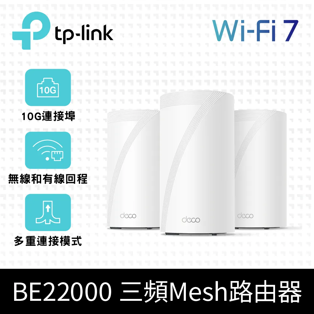 TP-Link Deco BE85 BE22000 wifi7 三頻 wifi分享器 6GHz頻段 無線網路 路由器 歷史價格詳細信息