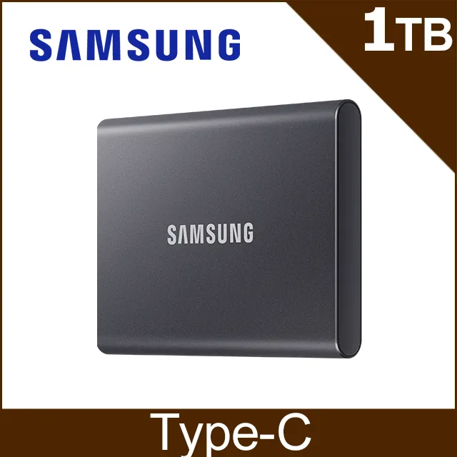 SAMSUNG三星 T7 1TB USB 3.2 Gen 2移動固態硬碟 深空灰 MU-PC1T0T/WW(送禮券) 歷史價格詳細信息