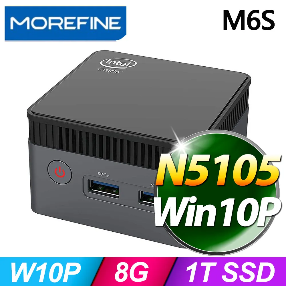 MOREFINE M6S 迷你電腦(N5105/8G/512G/W10) 歷史價格詳細信息