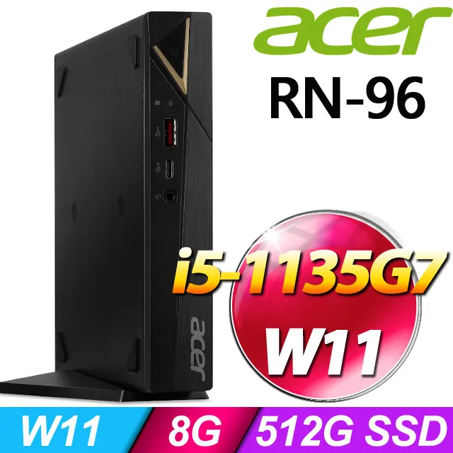 Acer RN-96 迷你電腦 (Celeron 6305/8G/256SSD/W11升級W11P) 歷史價格詳細信息