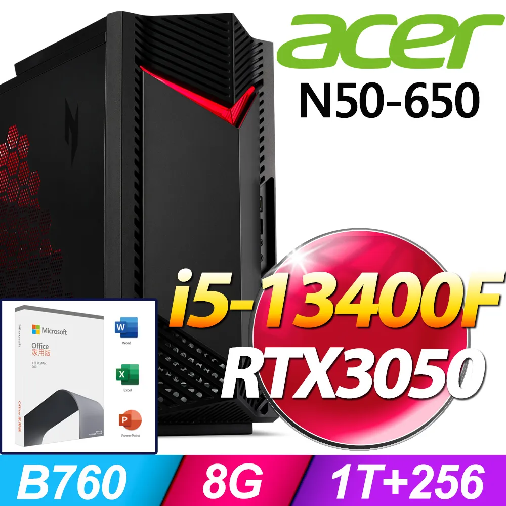 (O2021家用版) +Acer PO3-650(i5-13400F/32G/1T SSD/RTX4070/W11) 歷史價格詳細信息