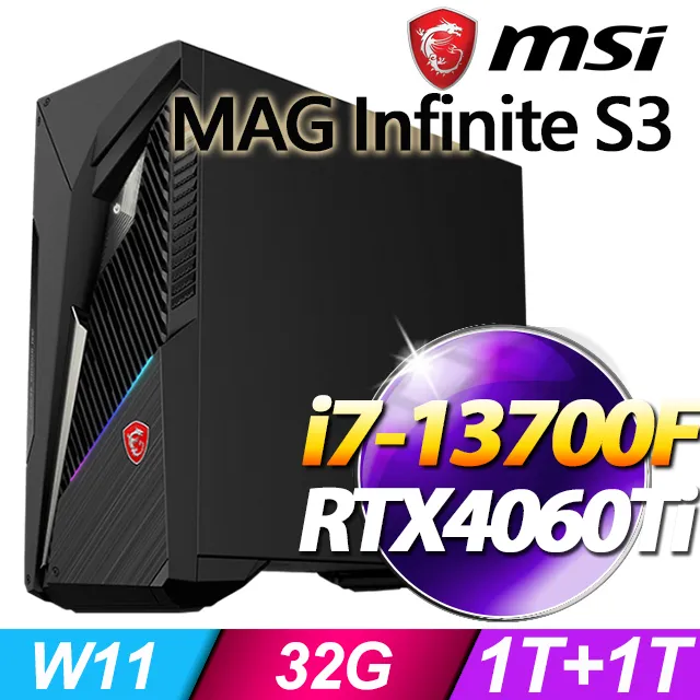MSI Infinite S3 13NUE-691TW(i7-13700F/32G/1T+1T SSD/RTX 4070-12G VENTUS 2X/W11) 歷史價格詳細信息