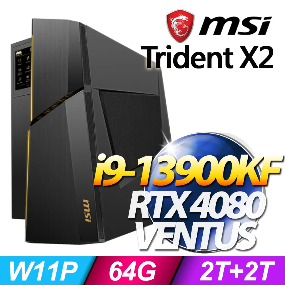 MSI Trident X2 13NUG-018TW(i9-13900KF/64G/2T+2T SSD/RTX4080-16G VENTUS/W11P) 歷史價格詳細信息