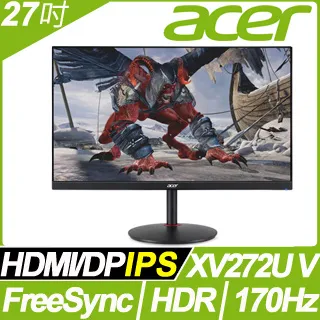 (福利品)acer XV272U V HDR400 廣視角電競螢幕(27吋/2K/170hz/0.5ms/IPS) 歷史價格詳細信息