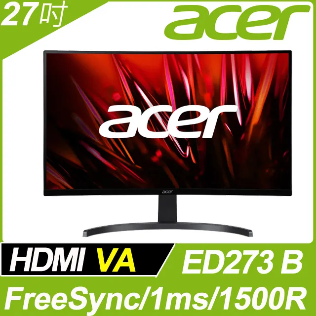 ACER ED273 B 27吋 VA曲面螢幕 歷史價格詳細信息