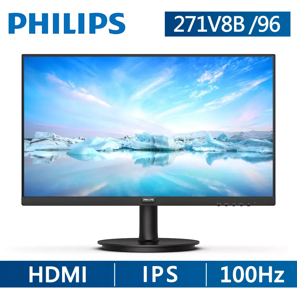 PHILIPS 271V8B 100Hz窄邊框螢幕(27型/FHD/HDMI/IPS) 歷史價格詳細信息
