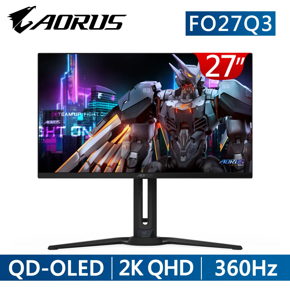 GIGABYTE AORUS FO27Q3 電競螢幕(27型/2K/360Hz/0.03ms/QD-OLED/HDMI2.1/Type-C) 歷史價格詳細信息