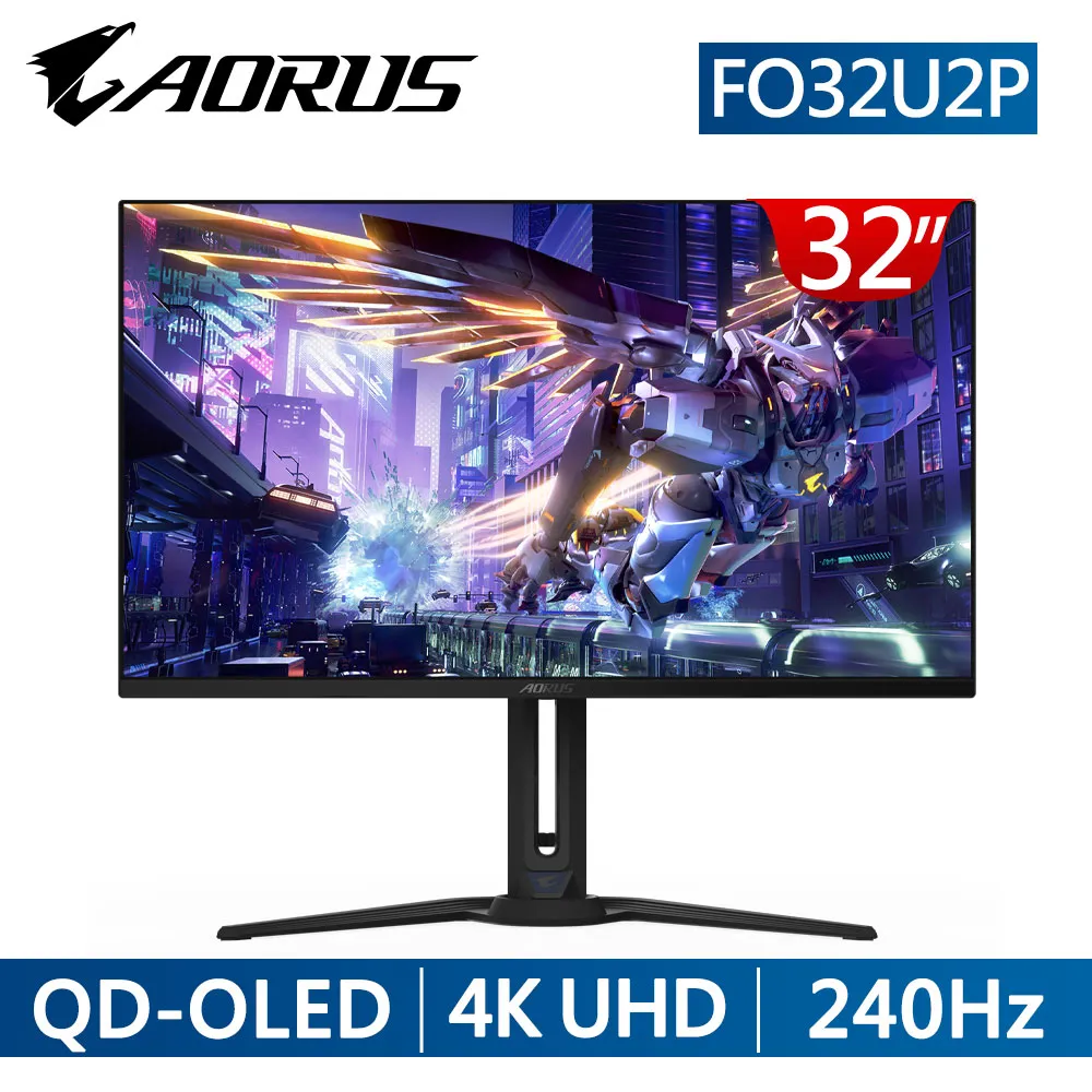 【GIGABYTE 技嘉】AORUS FO32U2P 電競螢幕(32型/4K/240Hz/0.03ms/QD-OLED/HDMI2.1/DP2.1) 歷史價格詳細信息