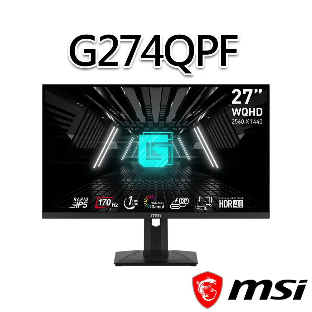 微星MSI 27吋 G274QPF-QD 2K 170Hz電競螢幕 歷史價格詳細信息