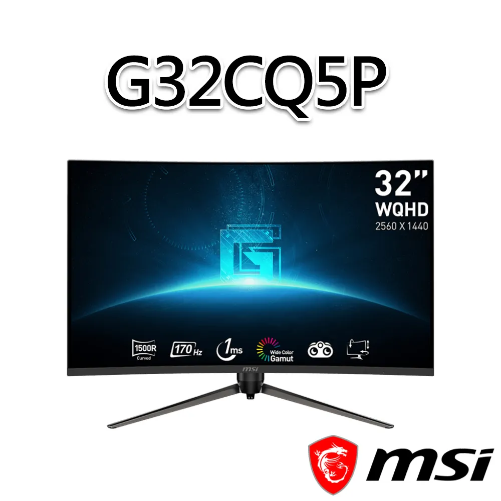 MSI 微星 G32CQ5P 32吋 VA 2K 170Hz 曲面電競螢幕(1500R/Adaptive-Sync/1ms) 歷史價格詳細信息