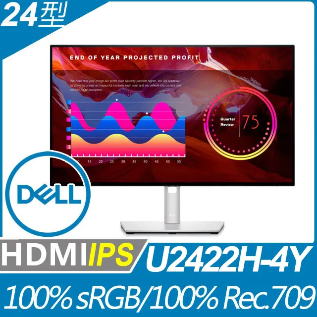 DELL 24型 U2422H FHD 超薄框美型螢幕 歷史價格詳細信息