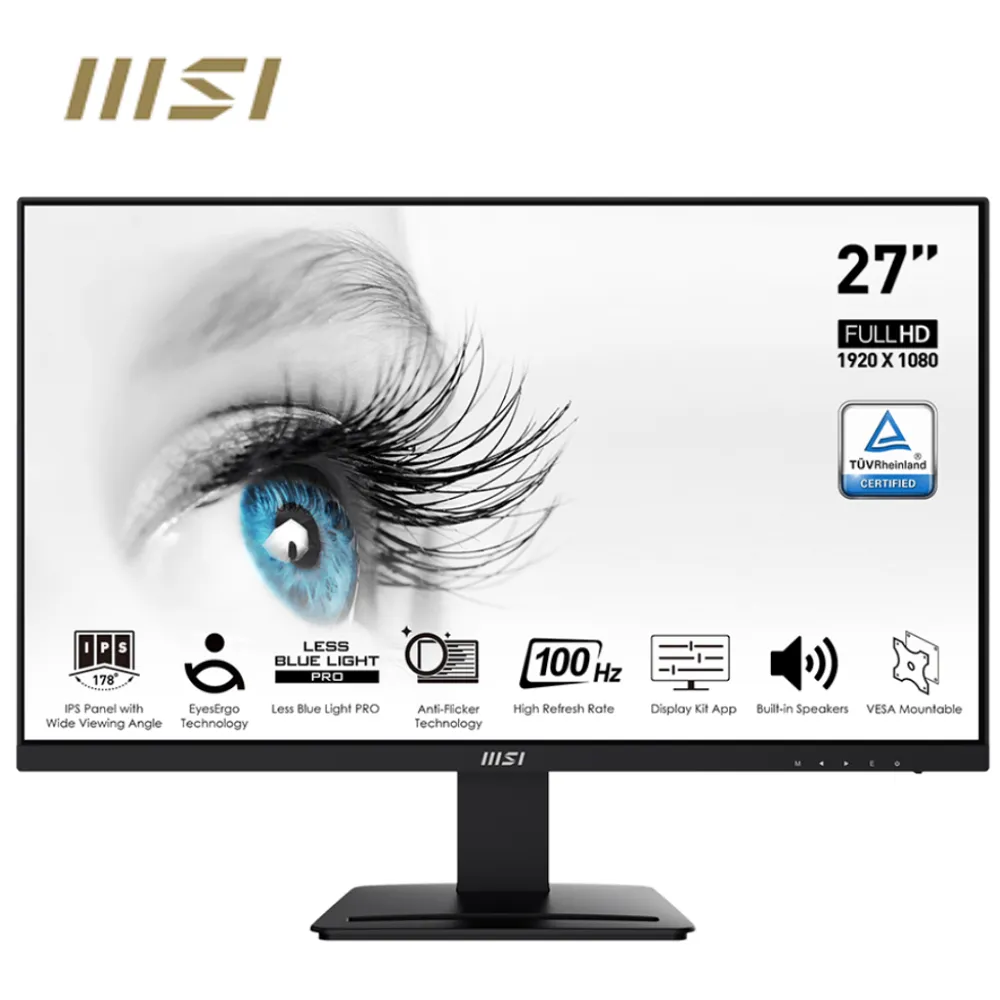 MSI 微星 PRO MP273AP 27吋 電腦螢幕/IPS/1ms/100Hz/可升降旋轉【GAME休閒館】 歷史價格詳細信息