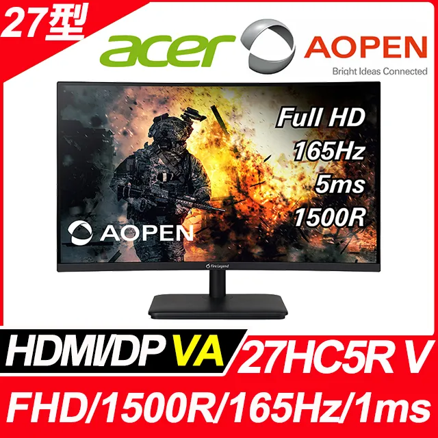 Aopen 27HC5R X2 曲面螢幕(27型/FHD/240Hz/1ms/VA) 歷史價格詳細信息