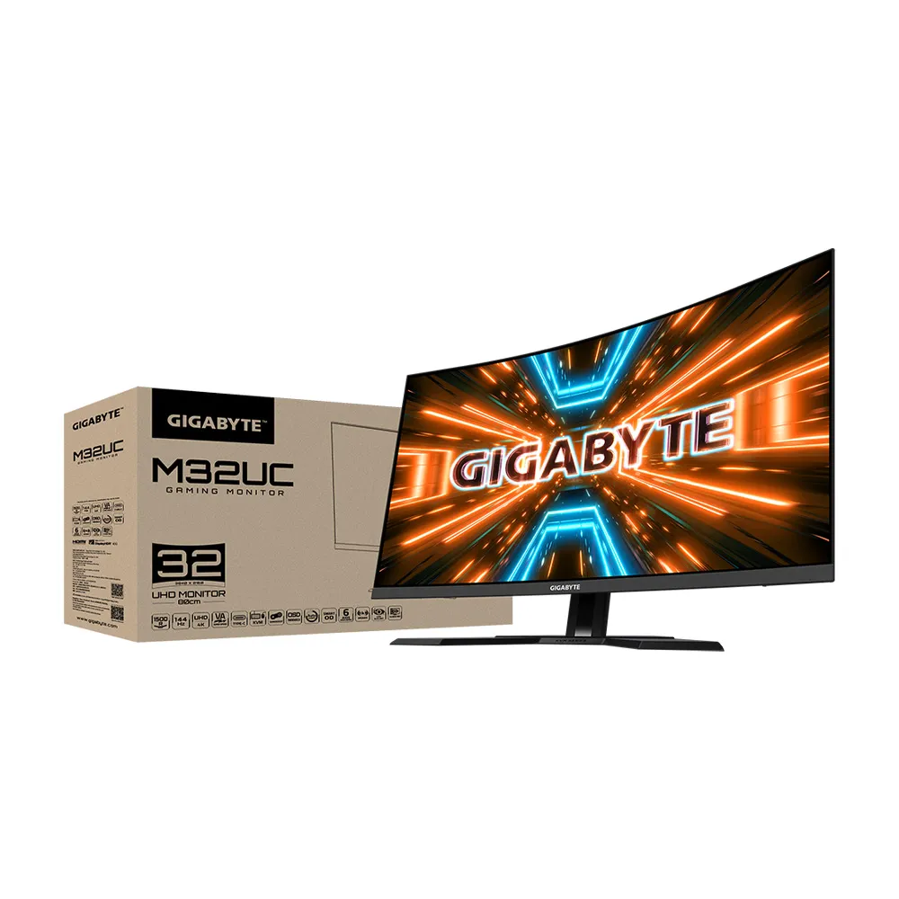 技嘉 GIGABYTE M32UC HDR400 KVM曲面電競螢幕(32型/4K/144Hz/1ms/VA/HDMI2.1) 歷史價格詳細信息