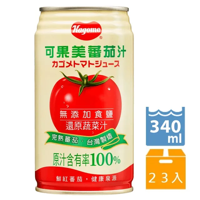 可果美 蕃茄汁(無鹽)(340mlX4罐/組)[大買家] 歷史價格詳細信息