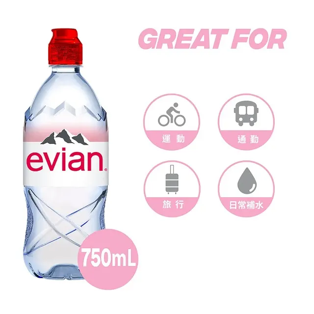 evian 天然礦泉水(750ml/12入) 歷史價格詳細信息
