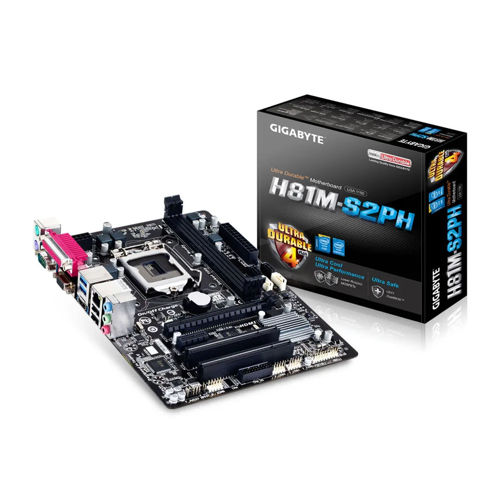 Gigabyte技嘉 H81M-S2PH M-ATX 主機板 1150腳位 歷史價格詳細信息