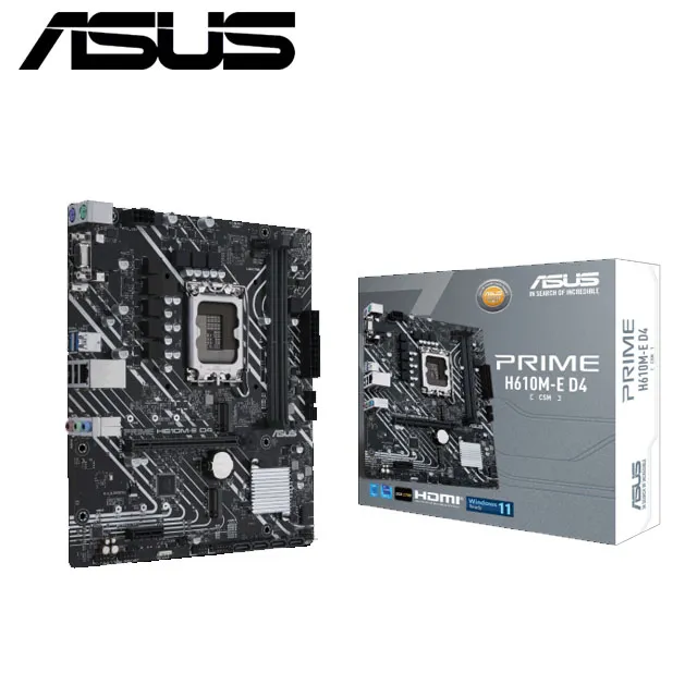 華碩 PRIME H610M-E D4-CSM 主機板+威騰 藍標 1TB 3.5吋 WD10EZEX 桌上型硬碟(10EZEX) 歷史價格詳細信息