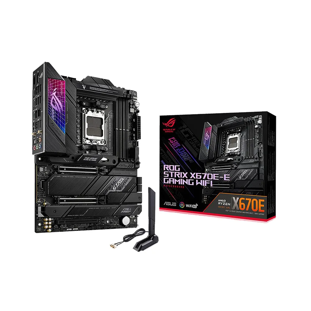 華碩 ROG STRIX X670E-E GAMING WIFI 主機板+AMD R5 9600X 6核12緒 中央處理器 價格比較,價格查詢,歷史價格詳細信息